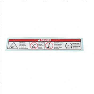 Picture of Decal Tip Over Hazard