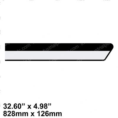 Picture of Decal Mid Frame Stripe Left Si