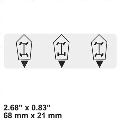 Picture of Decal - Steer Mode Indicator