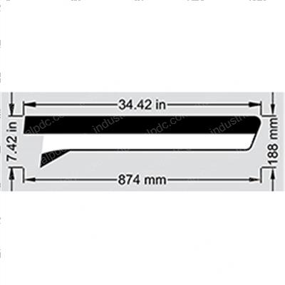 Picture of Decal - Mid Frame Strip Lh