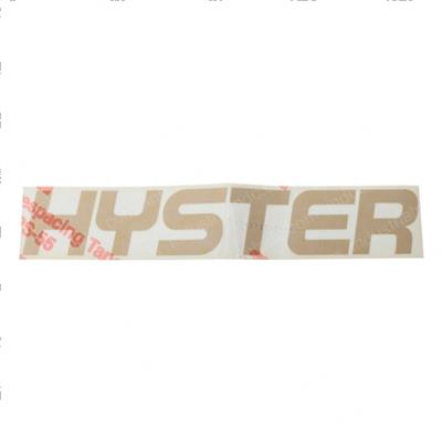 Picture of Label  Hyster