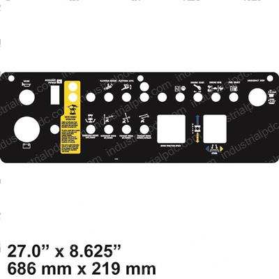 Picture of Decal Platform Control Panel