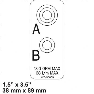 Picture of Decal Auxiliary Port