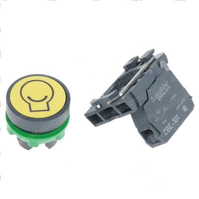 Picture of Switch Push Button (yellow)