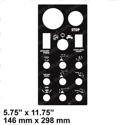 Picture of Decal - Ground Control Panel