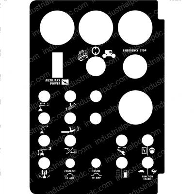 Picture of Decal Ground Control Panel