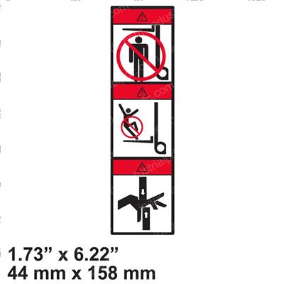 Picture of Decal - Safety Signs