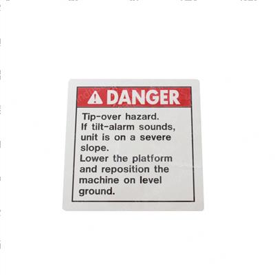 Picture of Decal Danger Tip-Over