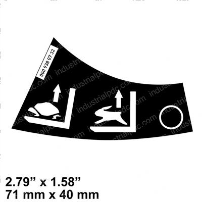 Picture of Decal - Fork Up Down