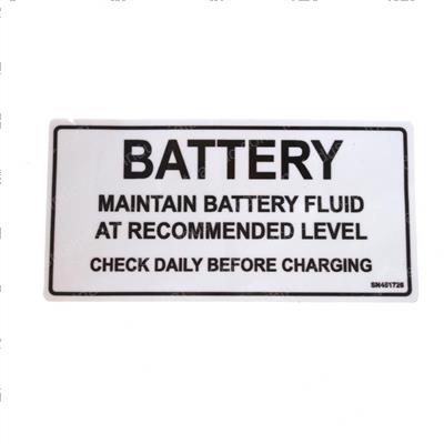 Picture of Decal - Check Battery Bfr Charg