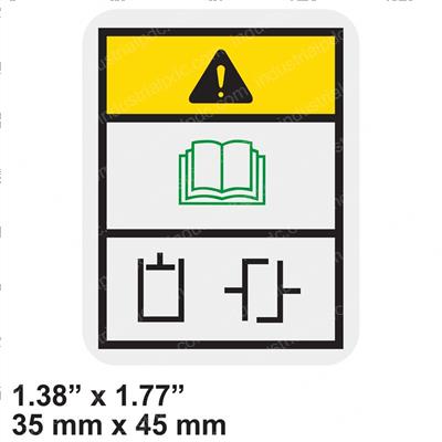 Picture of Decal-Hydraulic Quick Disconne