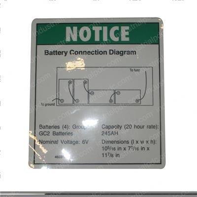 Picture of Decal - Battery Connect