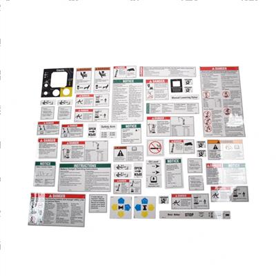 Picture of Decal Kit - Safety/Inst