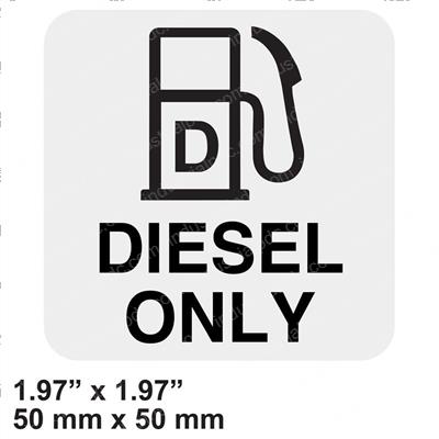 Picture of Decal - Diesel Only