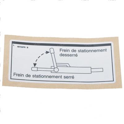 Picture of Decal Label Parking Brake