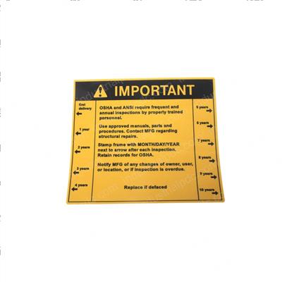Picture of Annual Inspection Decal