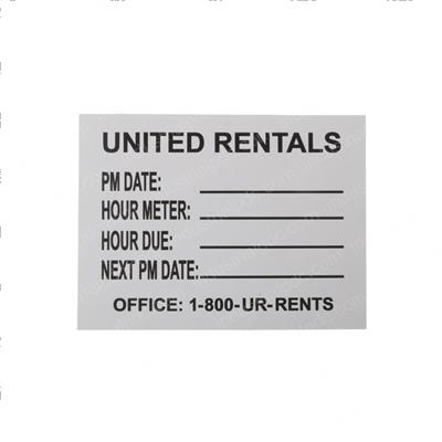 Picture of 3 in  X 4 in  United Rentals De