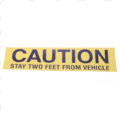 Picture of Decal - Caution Stay 2ft