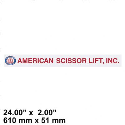 Picture of Decal - Amer Ssr 2.5x 24 No Ph