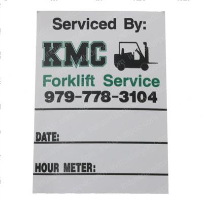 Picture of Decal - Kmc Service