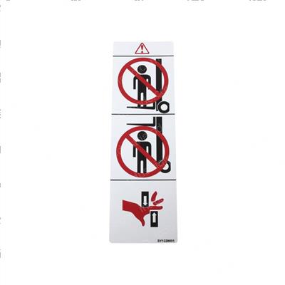 Picture of Decal - Fork/Mast Safety