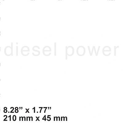 Picture of Decal - Diesel Power