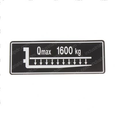 Picture of Decal - Fork Capacity