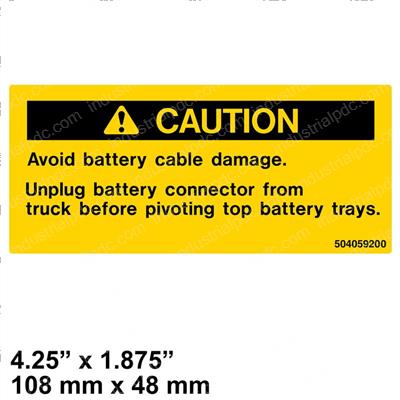 Picture of Decal - Caution