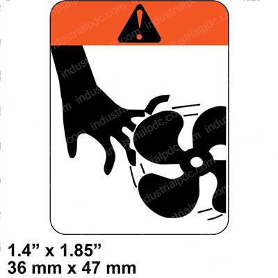 Picture of Decal - Danger Rotating Fan