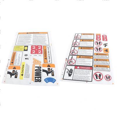 Picture of Decal Sheet, J1