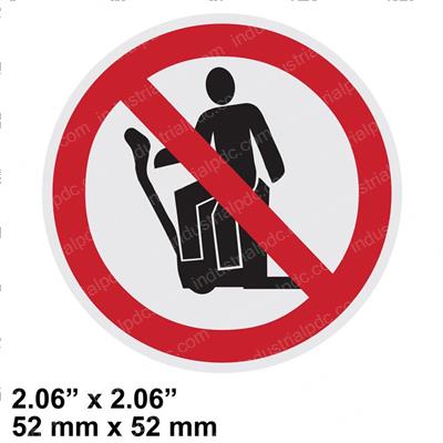 Picture of Decal - No Riding