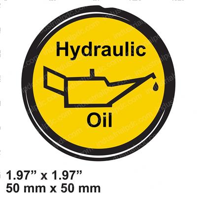 Picture of Decal - Hydraulic Oil