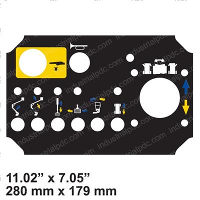 Picture of Decal - Platform Control Box