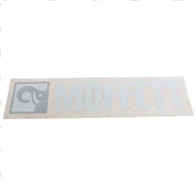 Picture of Moffett White Logo Decal