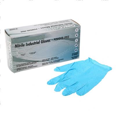 Picture of Blue Nitrile Gloves Xlarge