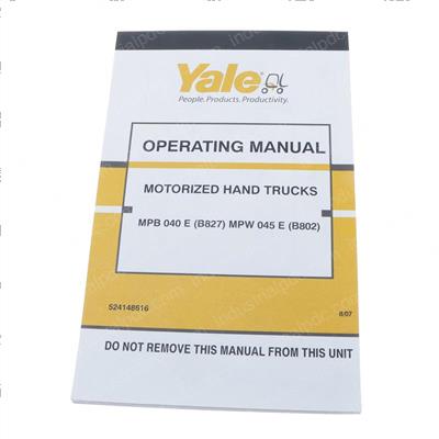 Picture of Manual - Operator