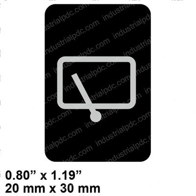 Picture of Label Rear Wipe