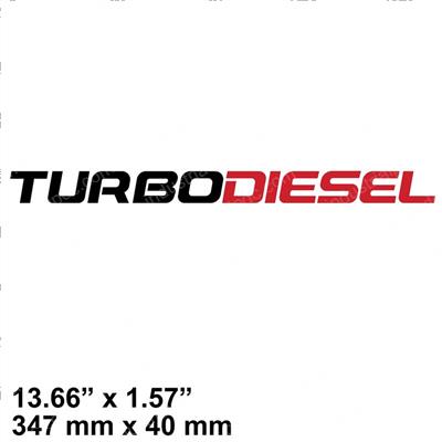 Picture of Decal - Turbo Diesel