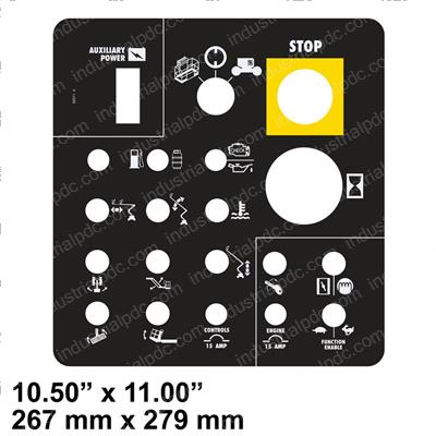 Picture of Decal - Ground Control Panel