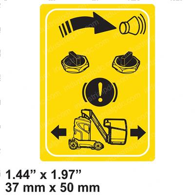 Picture of Decal - Freewheeling Control