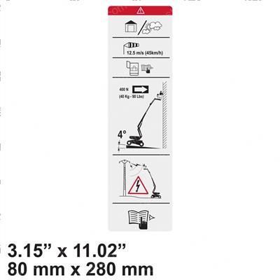 Picture of Decal - Basket Instructions