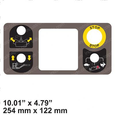 Picture of Decal - Control Panel