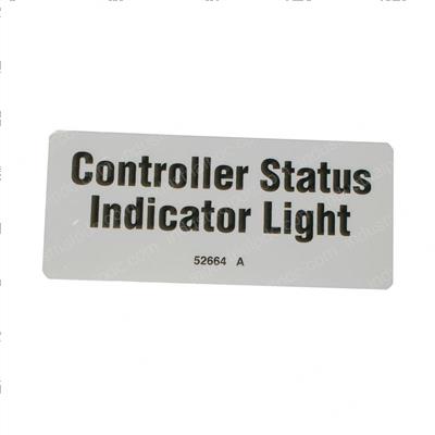 Picture of Decal Label Contrlr Status Lt