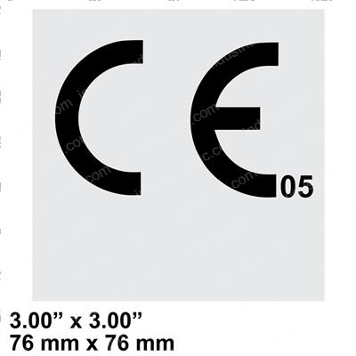 Picture of Decal - Ce Mark 3