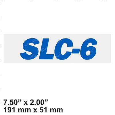 Picture of Decal - Cosmetic Slc-6