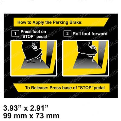 Picture of Decal-Ex-21 Brake