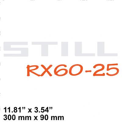 Picture of Decal - Still Rx60-25