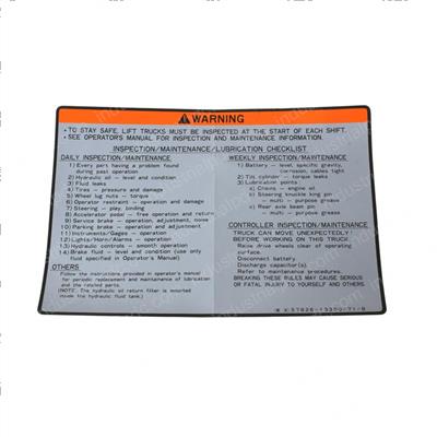 Picture of Decal - Service Indicator