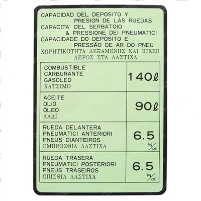 Picture of Plate - Indicator