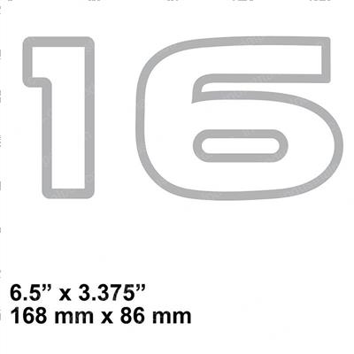 Picture of Plate - Capacity Indi